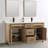 Marashio 61 " W Freestanding Standard Free Standing 2 Double Vanity Bathroom Vanity With Quartz Top
