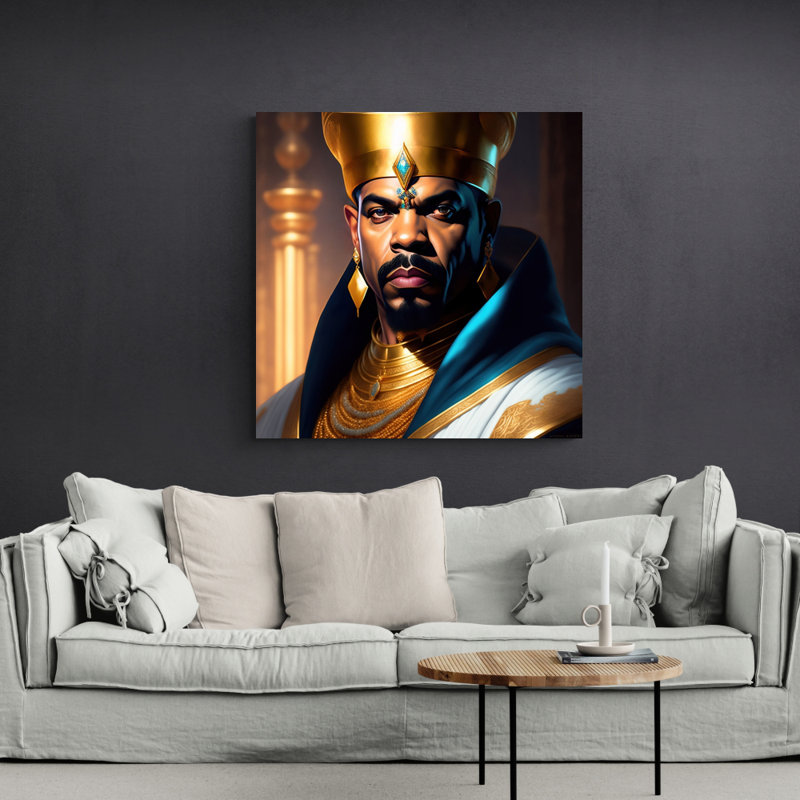 «Ice T» par Stephen Chambers - photographie sur toile tendue, H 26 po x l 26 po x P 1,5 po