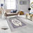 Antibacterial Hall Carpet, 31.5 x 59.1 inches | 100% Polyester, 0.4 in Pile Height, Non-Slip PVC Felt Dot Underside | Machine Washable, 3D Digital Printing | Durable & Stylish for Entryway, Living Room, or Bedroom-895999981