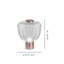Riflesso Table Lamp 1 Amber Transparent Matt Copper 2 L2405 Ul-845279803-845279783
