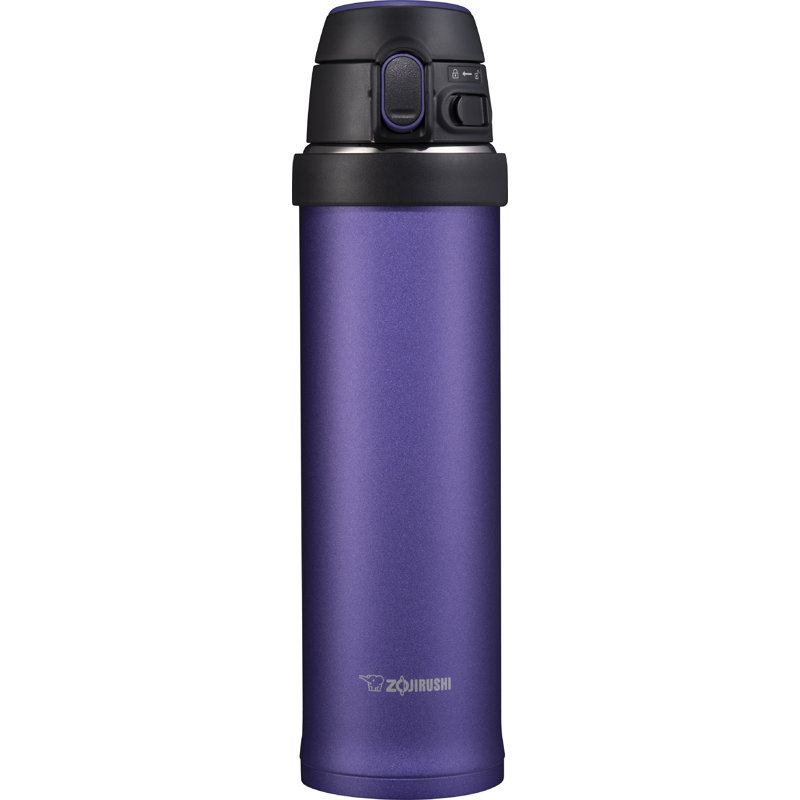 Grande tasse de voyage en acier inoxydable à isolation par aspiration flip-go, 20 oz, Crépuscule violet