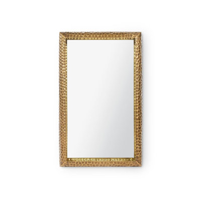 Julia Rectangle Brass Mirror