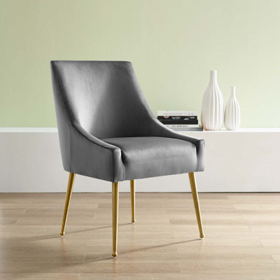Silver Orchid Allison Velvet Dining Chair