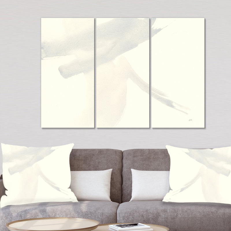 « minimal géométrique zen ii », reproduction d’image multi-pièces de qualité supérieure sur toile, H 40 po x l 60 po x P 1 po