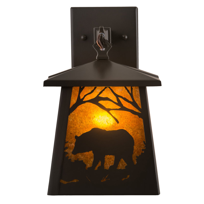 Bear 1 - Light Outdoor Wall Lantern