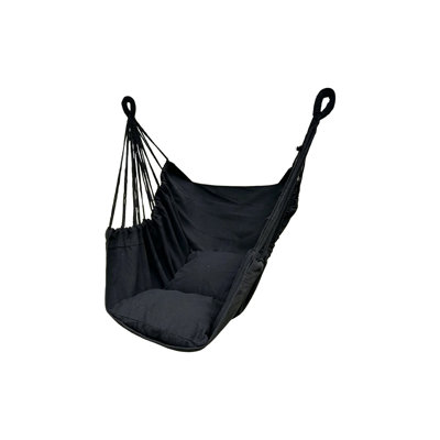 Chaise de hamac avec corde suspendue pour l'intérieur et l'extérieur pour la chambre à coucher