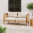 Outdoor Patio Cushioned Sofa