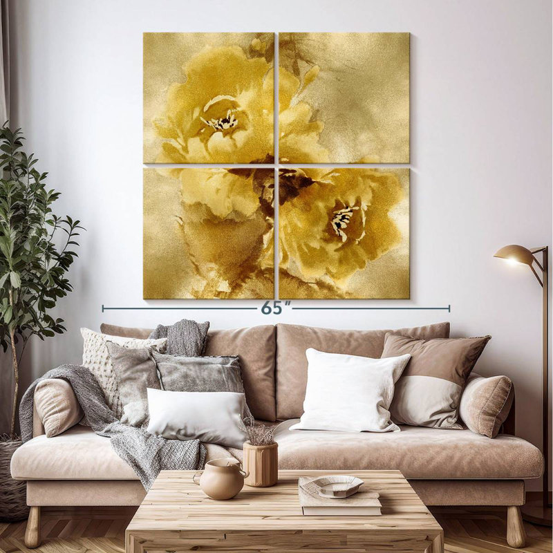 Harnek Flower Bloom On Gold II
