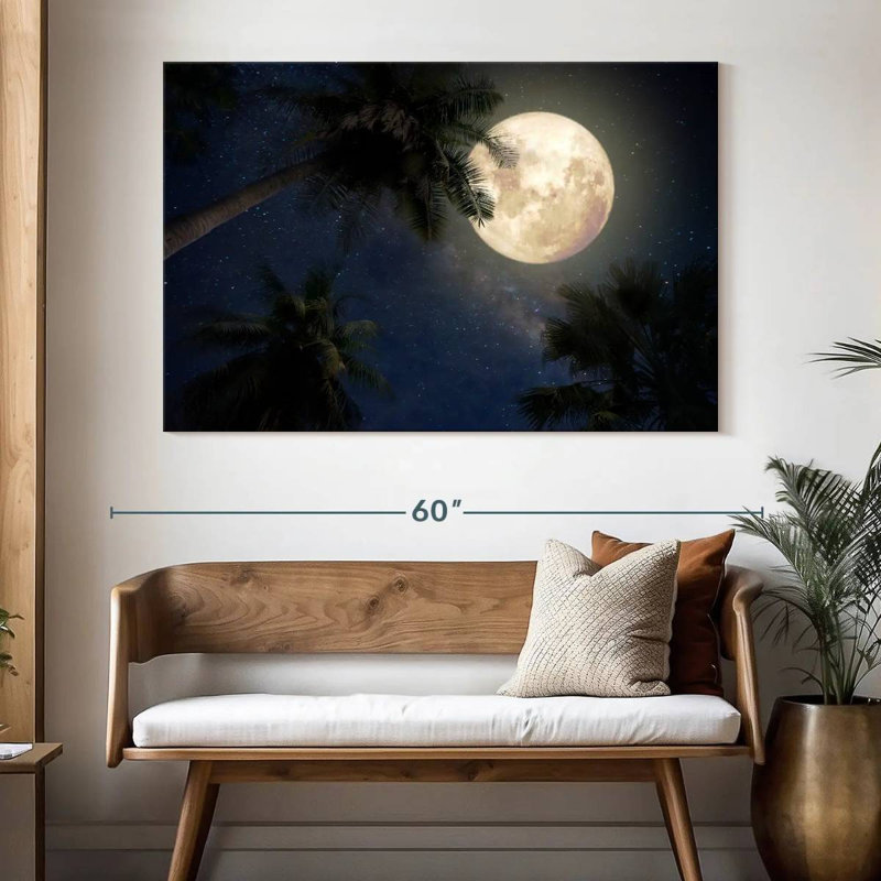 Oberle Tropical Moonlight, 34" H x 51" W