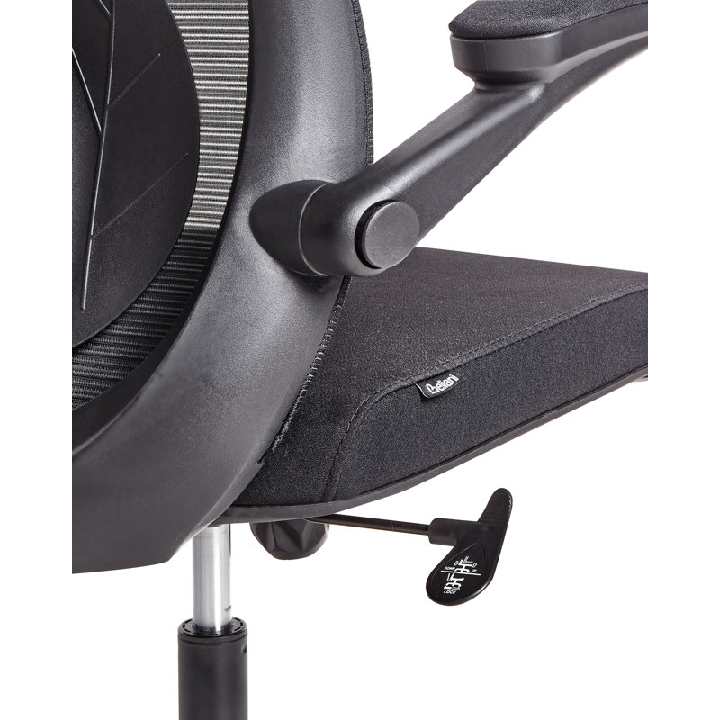 Office Chair Swivel OVERLORD Fabric, Black