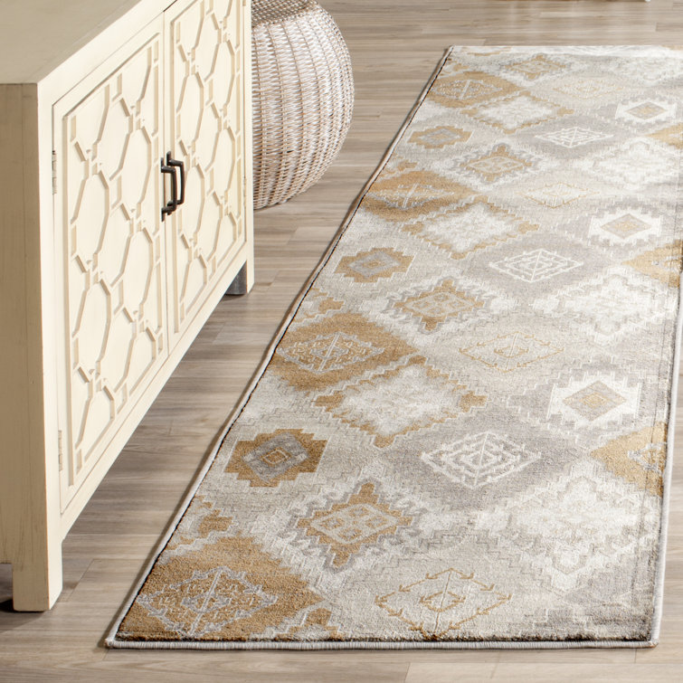 Abrahamic Vintage Performance Geometric Rug