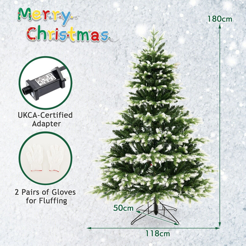 Lighted Artificial Christmas Tree