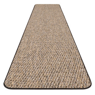 Albieri Skid-Resistant Carpet Runner - Black Ripple - Many Other Sizes To Choose From