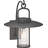 1-Light Indoor or Outdoor Black Hanging Lamp Lantern Wall Mount or Wall Sconce with Clear Glass Cylinder