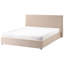 Ottoman Bed Boucle LAVAUR Taupe-759653160