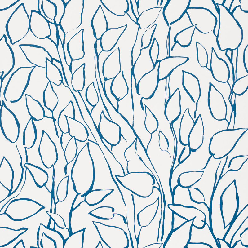 Solandra Vine Wallpaper, Brown