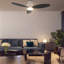 Ventilateur de plafond intelligent Trento avec télécommande, ensemble d'éclairage inclus, fonctionne avec l'assistant Google, Amazon Alexa et les raccourcis Siri.-1429887530-1429887535-1429887520