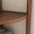 5-Tier Solid Wood Corner Bookcase with Open Display Shelves