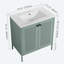 Meuble-lavabo simple 30 po avec comptoir en céramique Lindse-199050016