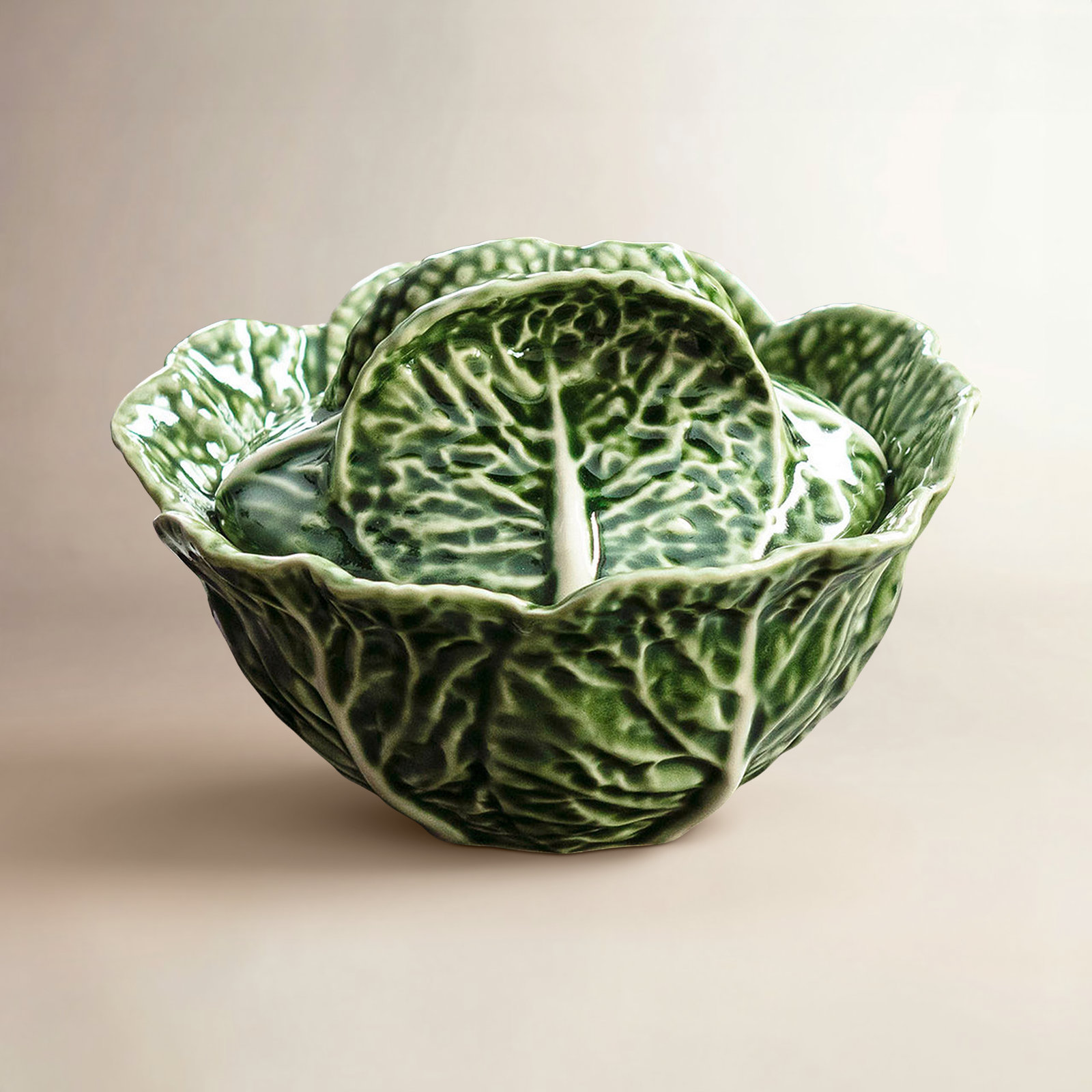 Cabbage Earthenware Tureen