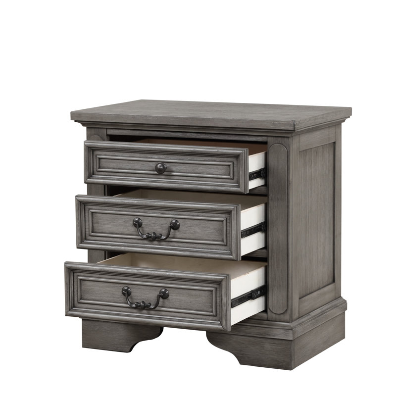 Minakshi grand, 3 pièces, Grand, 3 Pcs: Bed, 2 Nightstands