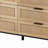 51.18"6-Drawers Rattan Storage Cabinet Rattan Drawer,For Bedroom,Living Room