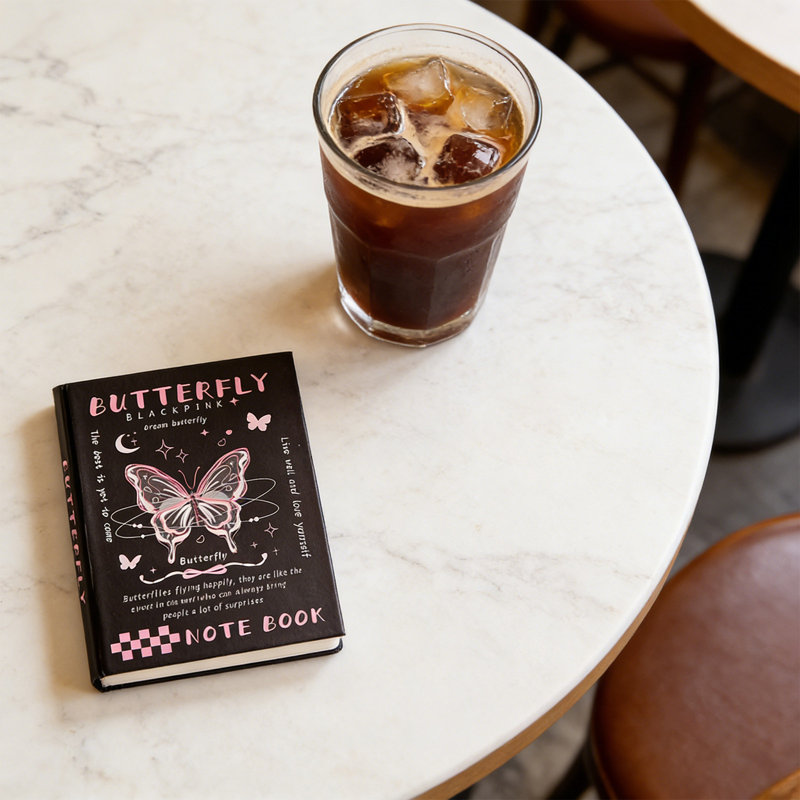 Cahier de poche Dreamy, Noir