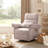 Beckette 41.75" Modern Swivel Glider Nursery Power Recliner with Adjustable Headrest-1145830072