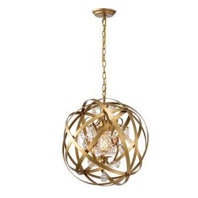 Crystal Globe Chandelier