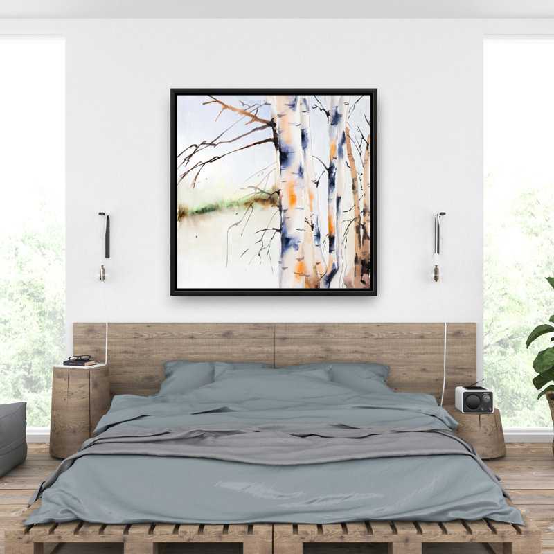 «Birchs Trunks» sur toile