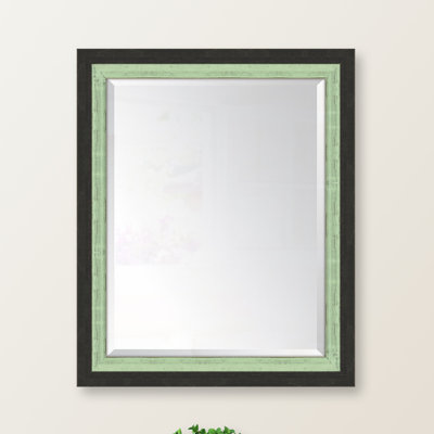 Mali Wood Flat Wall Mirror