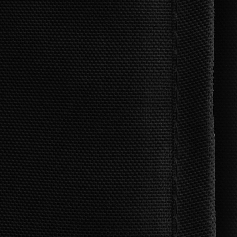 Black Polyester Rectangular Tablecloth for Weddings and Banquets