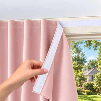 Rideau occultant autocollant, sans perçage ni tringle, facile à installer, pour préserver votre intimité dans une chambre, une chambre d'enfant, un salon ou un bureau à domicile.