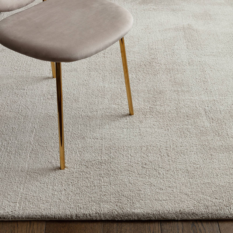 Symaya Cosy Shaggy Silver Area Rug, Rectangle 200 x 290 cm