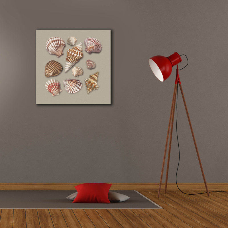 «Sea Shells» par Svetlana Aleynikova, art mural sur toile, H 26 po x l 26 po