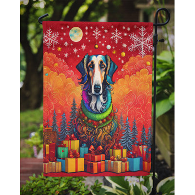 Double Sided 15.5'' H x 11.25'' W Polyester Christmas Garden Flag
