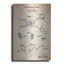 «Barber Shears Blueprint Brevet Parchment», art mural-1887763890