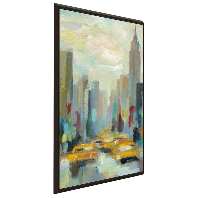 «Manhattan Sketches II V», reproduction de peinture acrylique sur toile, H 43,5 po x l 27,5 po x P 2 po