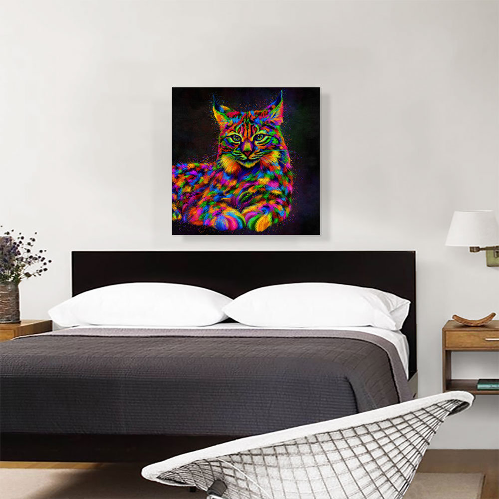 " Bobcat Cat Animal " ARTCANVAS 