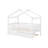 Wooden House Bed With Trundle, Bunk Bed With Roof-1394926855-1394926854