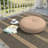 Indoor/Outdoor Floor Pillow, 22 Inch Circular Cushion Cover with Insert-116427246-116427247