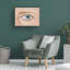 Art mural sur toile tendue - «Lover's Eye II» de Grace Popp pour décoration de salon, de chambre à coucher ou de bureau - 24 x 32