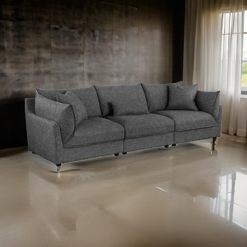 Canapé modulaire rembourré 3 pièces Saraelizabeth