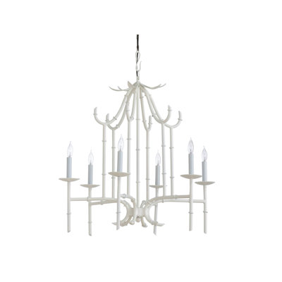 Lustree 6 lumières façon bougie/classique