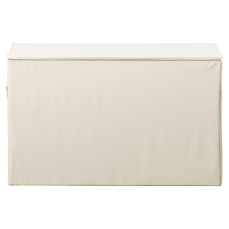 Tan and Orange Leopard Collapsible Toy Chest Storage Bin
