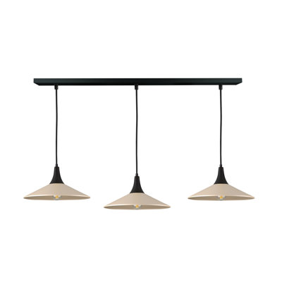 - Light Matte Black Dome Pendant