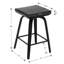 Tabouret de bar moderne rembourré avec structure en bois, tabouret de bar à hauteur de comptoir pour îlot de cuisine, bar à café (ensemble de 4)-871435268