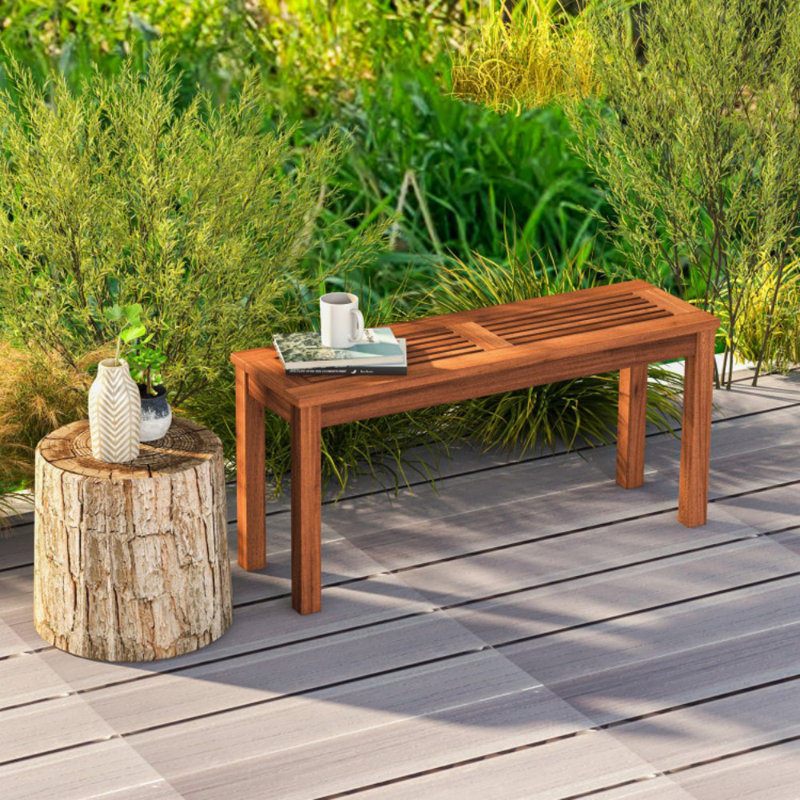 Arieon Solid Wood Outdoor Bench