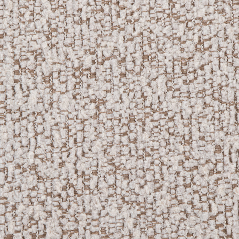 Ensemble de repose-pieds en tissu brun clair, Light Brown, Fabric