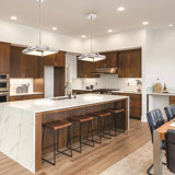 1 light Pendant in Chrome and nickel